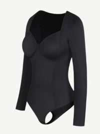 Wholesale Retro Collar t-shirt Thong Bodysuit