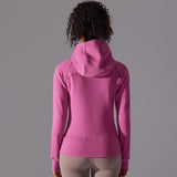 Thickened Warm Hooded Sports Jacket