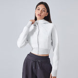 Zipper Hooded Cardigan Sweater