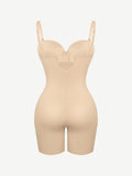 Wholesale Fancy Cupped Mid-Thigh Tummy Control Bodysuit