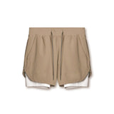 Casual 2-in-1 Basketball Shorts - workout equipememts fitness