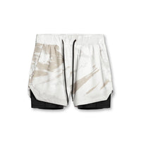 Casual 2-in-1 Basketball Shorts - workout equipememts fitness