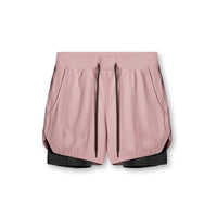 Casual 2-in-1 Basketball Shorts - workout equipememts fitness