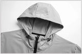 Full Zipper Hooded Coat For Men - workout equipememts fitness